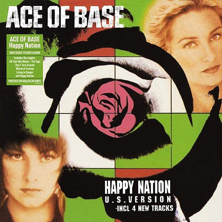 ACE OF BASE - HAPPY NATION (CLEAR VINIL) - LP