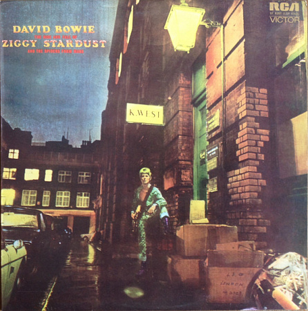 DAVID BOWIE · THE RISE AND FALL OF ZIGGY STARDUST AND THE SPIDERS FROM MARS · LP