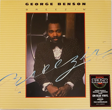 GEORGE BENSON · BREEZIN' · LTD BLUE VINYL · LP