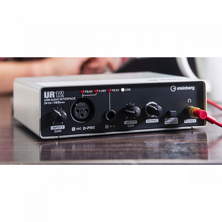 STEINBERG UR12 USB аудиоинтерфейс STEINBERG UR12 USB аудиоинтерфейс