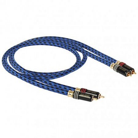 GoldKabel highline cinch (Stereo) 1m межблочный стерео кабель GoldKabel highline cinch (Stereo) 1m межблочный стерео кабель