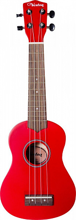 VESTON KUS 15RD - укулеле сопрано, красная