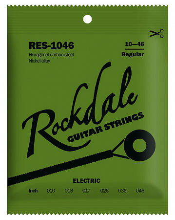 ROCKDALE RES-1046 струны для электрогитары (10-46) ROCKDALE RES-1046 струны для электрогитары (10-46)