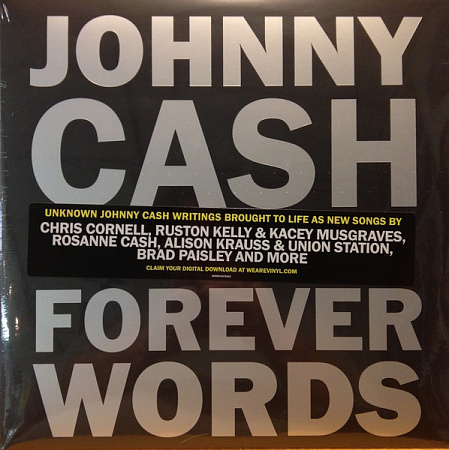 VARIOUS ARTISTS · JOHNNY CASH: FOREVER WORDS · 2LP