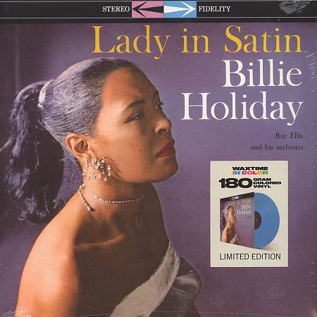 BILLIE HOLIDAY · LADY IN SATIN (COLOURED) · LP