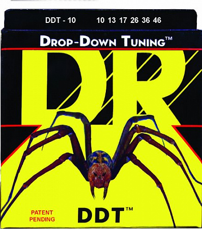 DR DDT-10 струны для электрогитары 10-46 DR DDT-10 струны для электрогитары 10-46