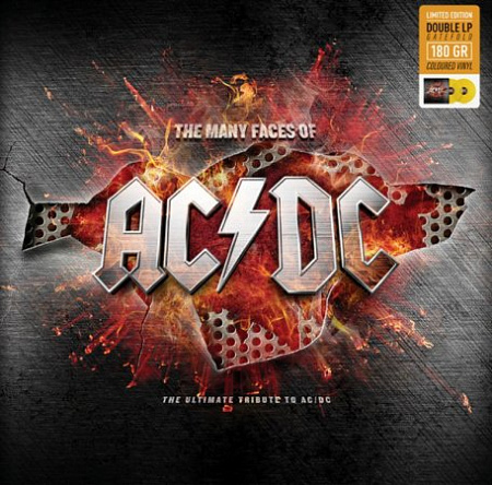 AC/DC · THE MANY FACES OF AC/DC (LIMITED TRANSPARENT YELLOW VINYL) · 2LP