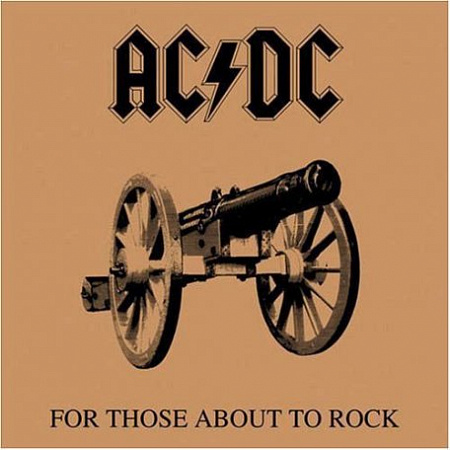 AC/DC · FOR THOSE ABOUT TO ROCK (WE SALUTE YOU) · LP
