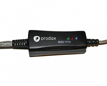 Prodipe PRO1I1O USB-MIDI интерфейс Prodipe PRO1I1O USB-MIDI интерфейс