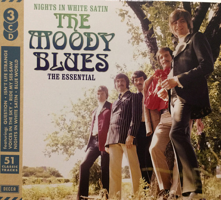 MOODY BLUES · NIGHTS IN WHITE SATIN - THE ESSENTIAL · CD