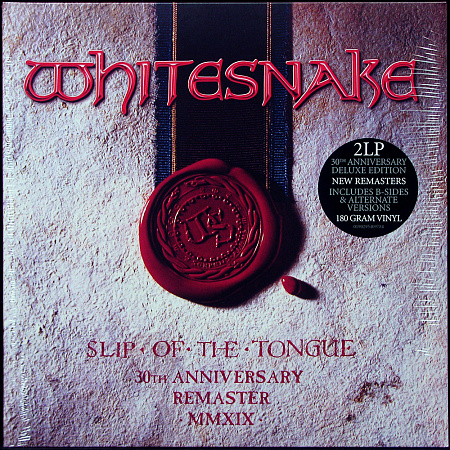 WHITESNAKE · SLIP OF THE TONGUE (30TH ANNIVERSARY) Remaster · LP