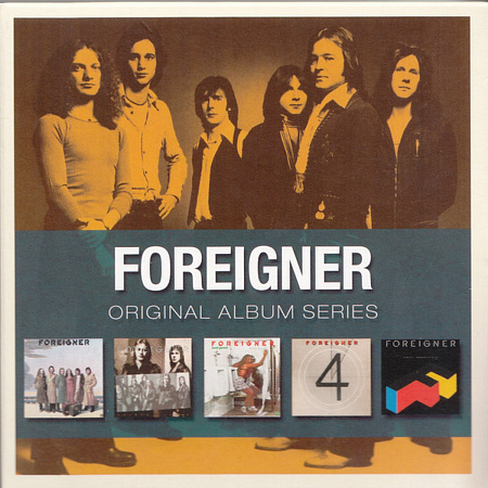 FOREIGNER · ORIGINAL ALBUM SERIES · 5CD