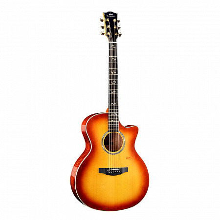 KEPMA A1E-GA Brown Sunburst электроакустическая гитара KEPMA A1E-GA Brown Sunburst электроакустическая гитара