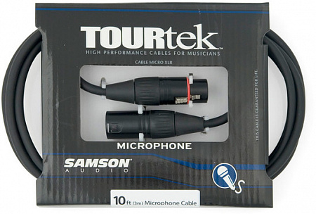 Samson TM10 микрофонный кабель XLRM/XLRF, длина 3м. Samson TM10 микрофонный кабель XLRM/XLRF, длина 3м.