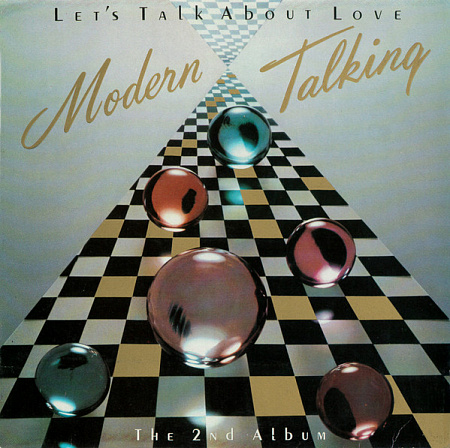 MODERN TALKING · LET'S TALK ABOUT LOVE (CLRD) · LP