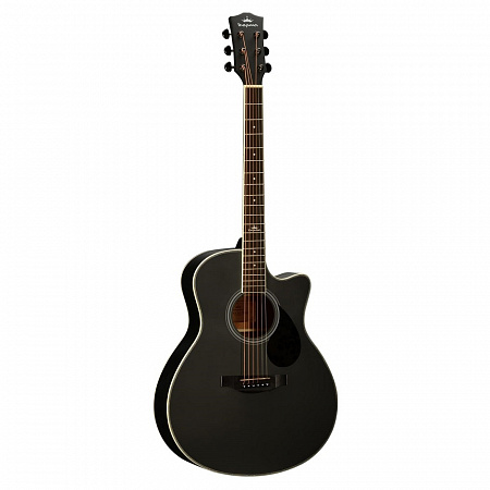 KEPMA A1CE Glossy Black электроакустическая гитара KEPMA A1CE Glossy Black электроакустическая гитара