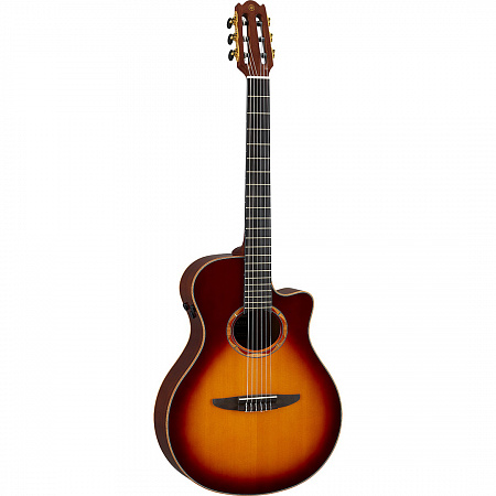 YAMAHA NTX3 BROWN SB классическая гитара со звукоснимателем