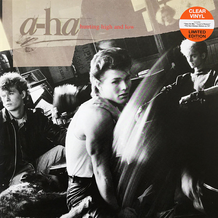 A-HA · HUNTING HIGH AND LOW (CLEAR) · LP