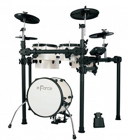 E-Force F20W-PLW Pearl White электронная барабанная установка E-Force F20W-PLW Pearl White электронная барабанная установка