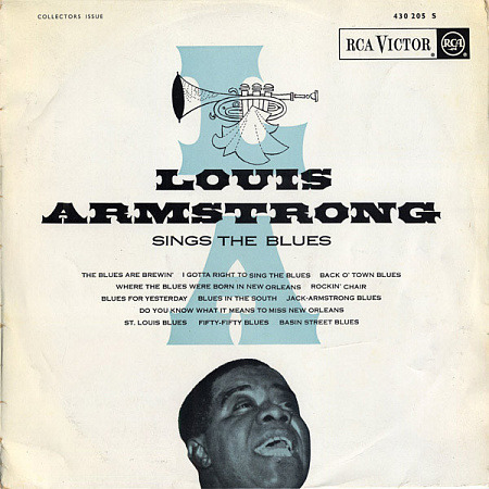 LOUIS ARMSTRONG - SINGS THE BLUES - LP