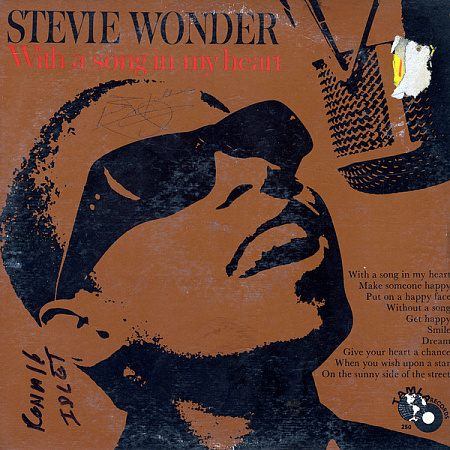 STEVIE WONDER · WITH A SONG IN MY HEART · LP