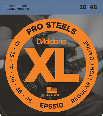 D'Addario EPS510 струны для электрогитары (10-46)