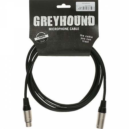 Klotz GRG1FM01.0 Greyhound кабель микрофонный XLR, 1м. Klotz GRG1FM01.0 Greyhound кабель микрофонный XLR, 1м.